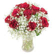 The moment you experience this elegant arrangement of nine rich red roses surrounded by billows of exquisite white baby's breath, you're transported to the heart of Camberwell's inviting community. Each velvety petal unfurls with confidence, catching the soft daylight of a local Camberwell morning-a quiet celebration of romance and commitment. Baby's breath softens the boldness of the roses, creating an ethereal effect reminiscent of strolling past the blossoming trees in Myatt's Fields Park or visiting a cherished gallery on Camberwell Church Street. The transparent glass vase grounds the bouquet, revealing the fresh green stems basking in clear water, a symbol of authenticity and life. There is artistry in the way each element is placed, a harmonious blend of colour and form that feels uniquely Camberwell. The fragrance is subtly enchanting, an invitation to linger and reminisce. This bouquet, ideal for anniversaries, birthdays, or moments when words aren't enough, is crafted to brighten homes and hearts throughout SE5, delivering a heartfelt message from Camberwell Flowers: here is a gift of beauty, thoughtfulness, and enduring affection.